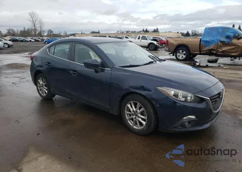 2015 Mazda 3 Grand Touring из США, поврежденный, VIN JM1BM1W76F1246867